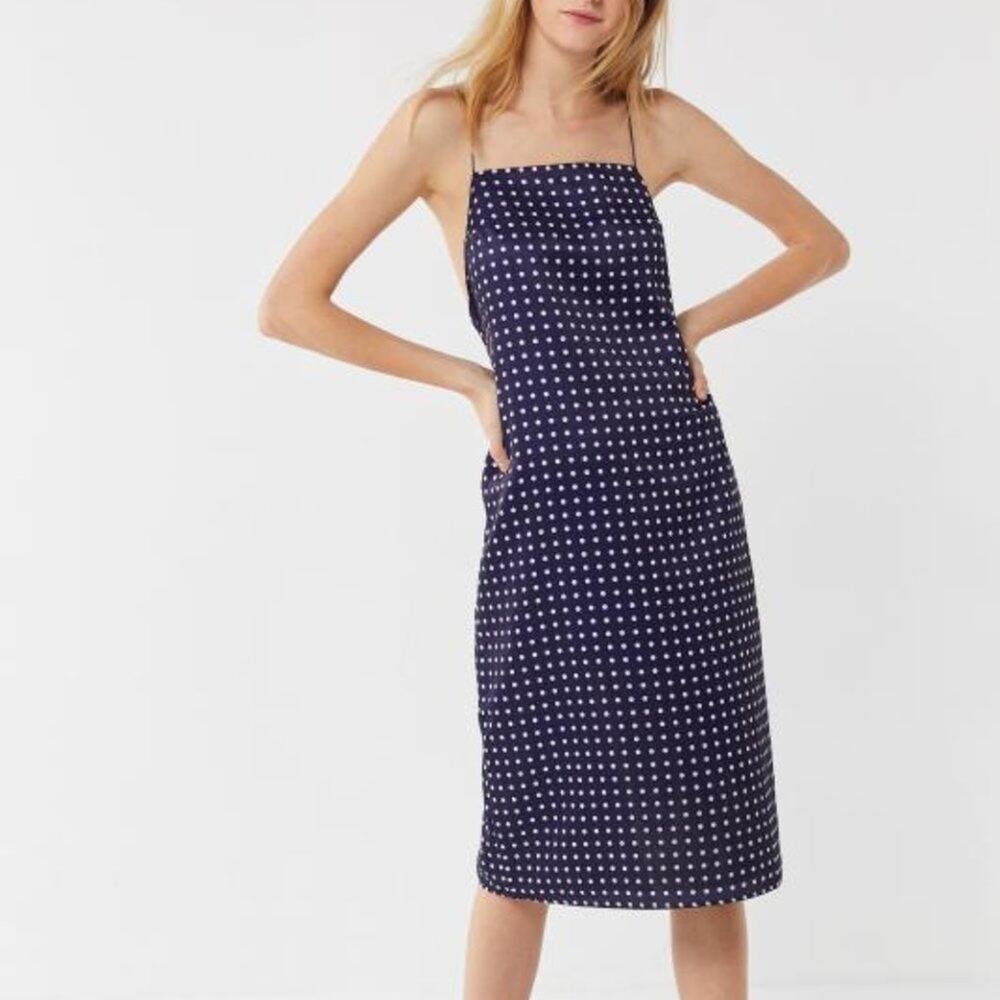 Urban Outfitters Polka Dot Slip Dress